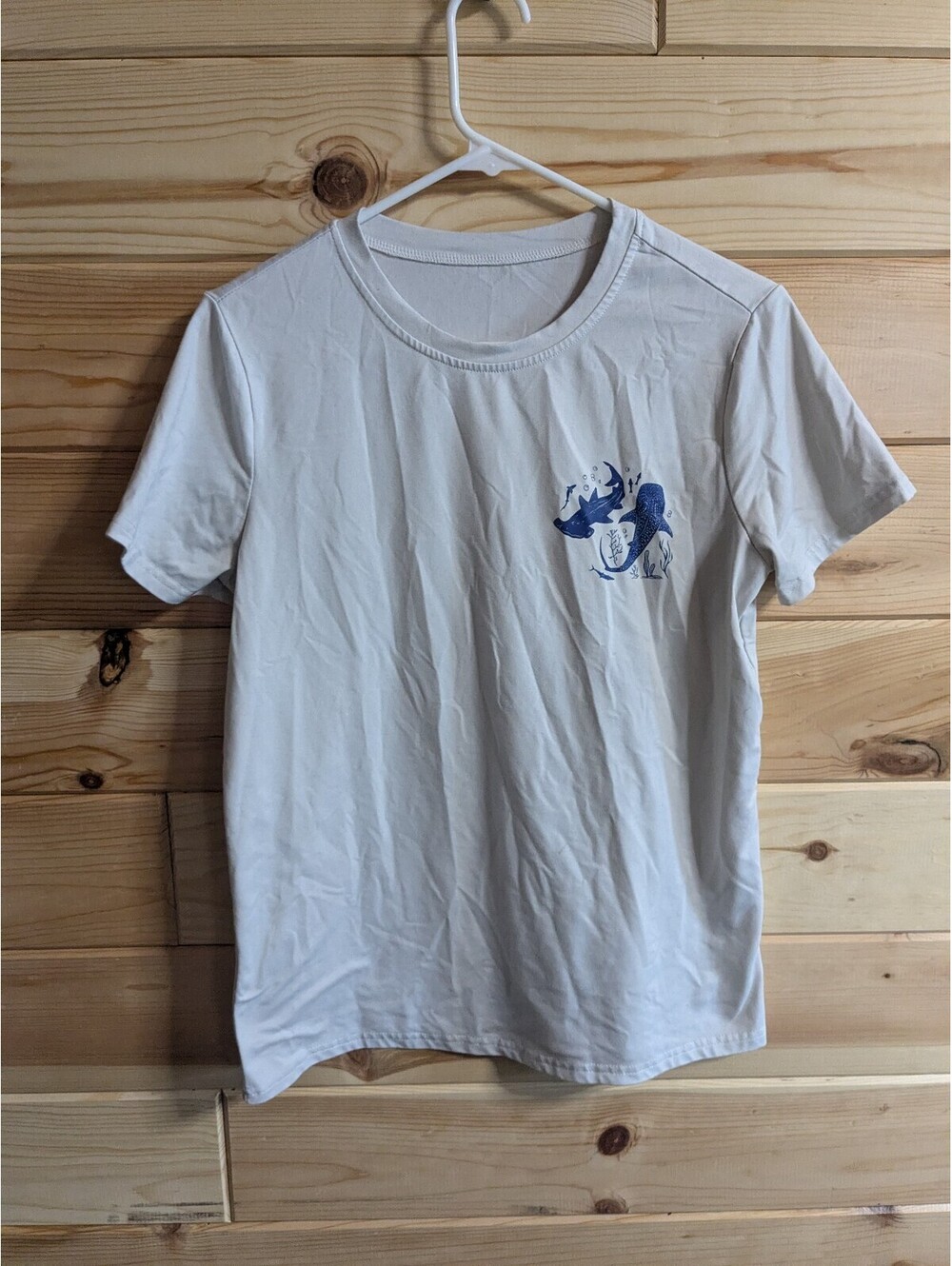 Shark graphic tshirt adult small
